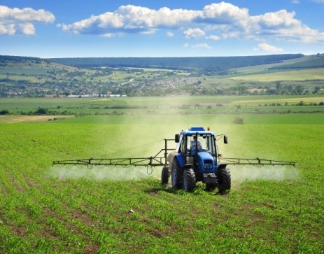 Crop spraying