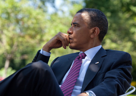 Obama thinking.