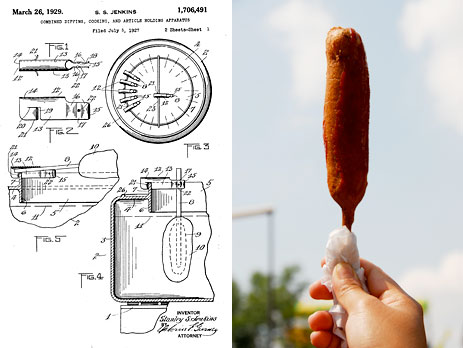 Patent and corndog