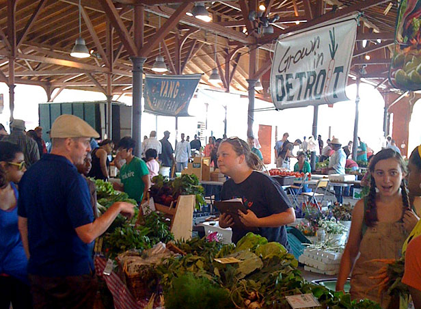 Grown in Detroit stall