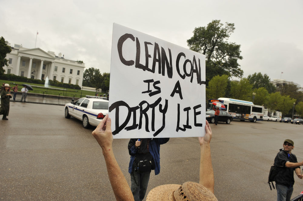 Mountaintop Removal Protest