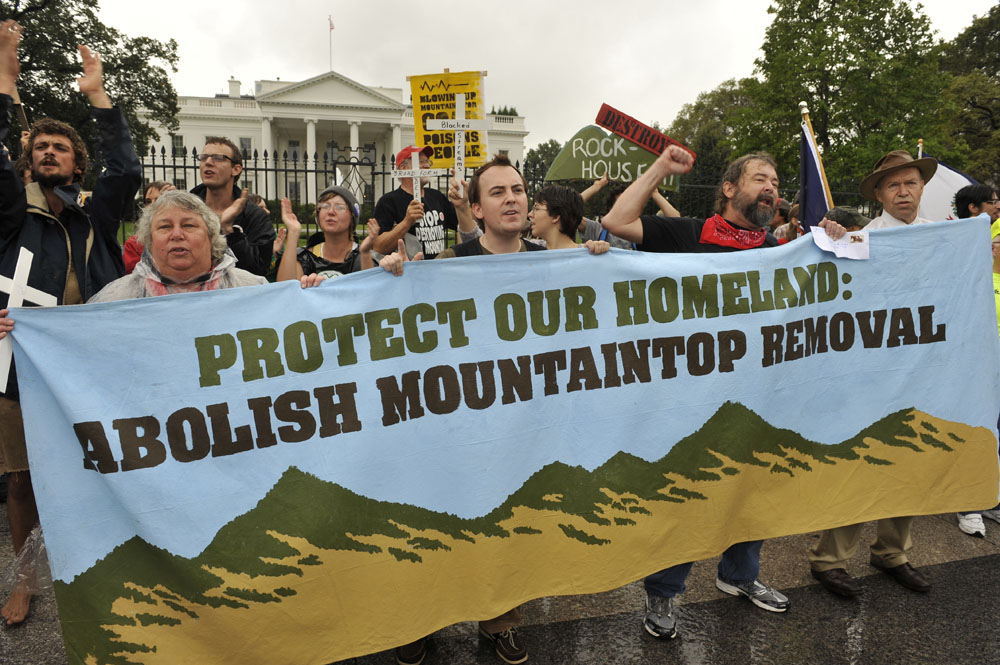 Mountaintop Removal Protest