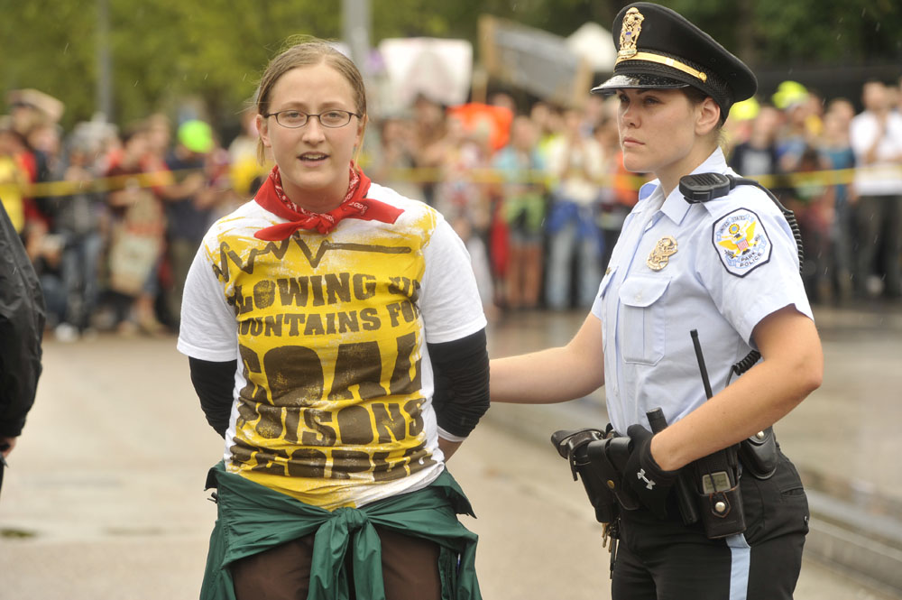 Mountaintop Removal Protest