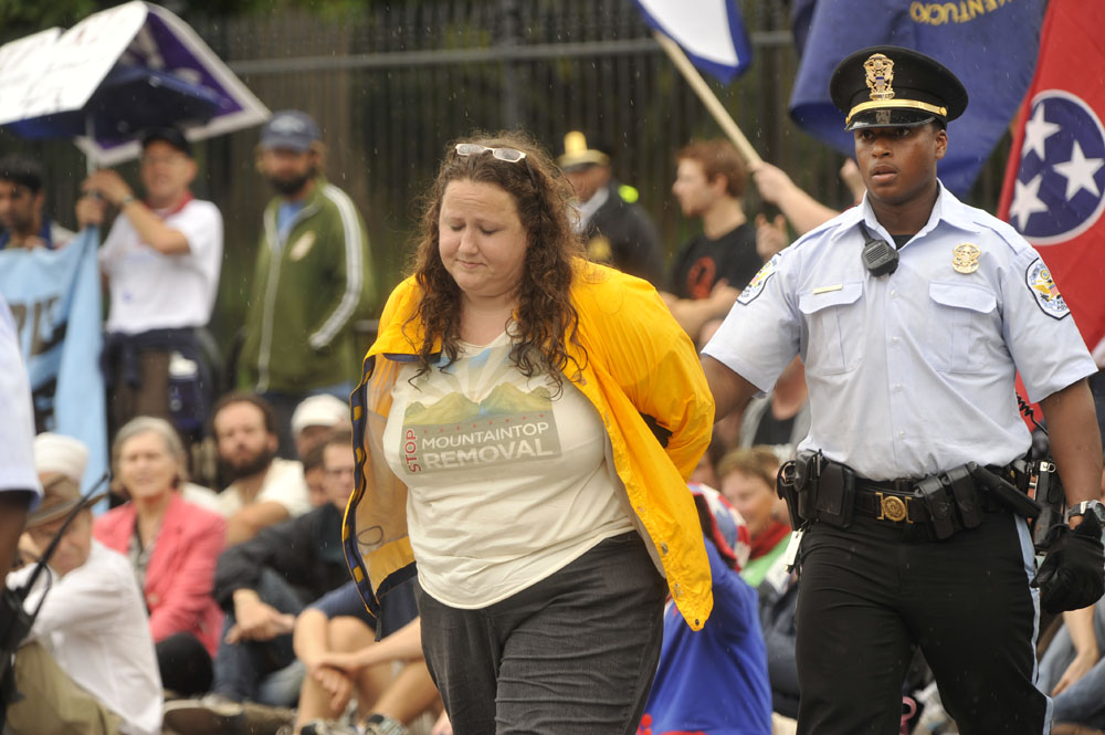 Mountaintop Removal Protest