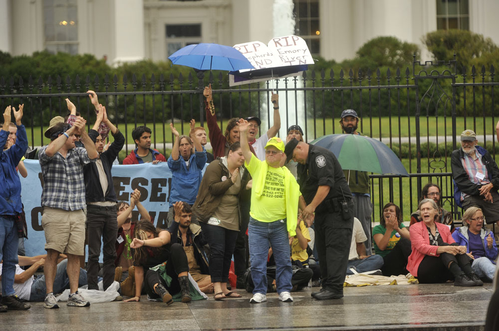 Mountaintop Removal Protest