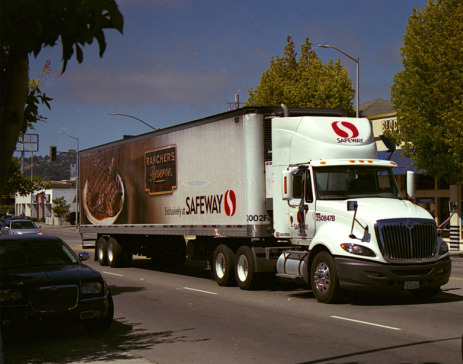 Safeway truck.