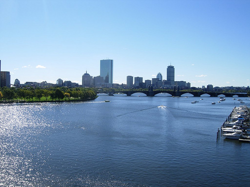 Boston's skyline.