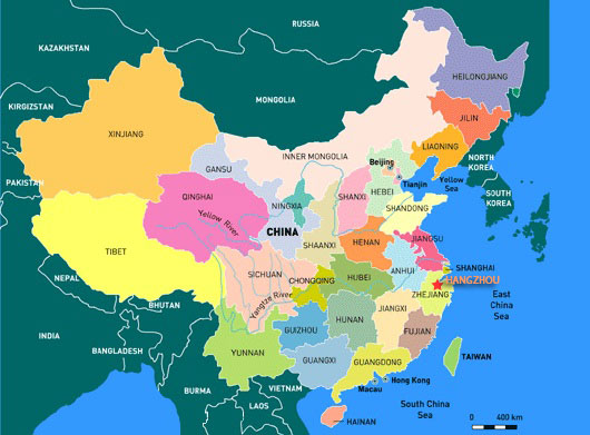 Map of China