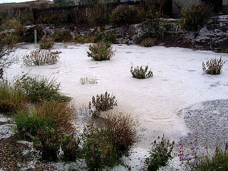 Hail storm in Arizona