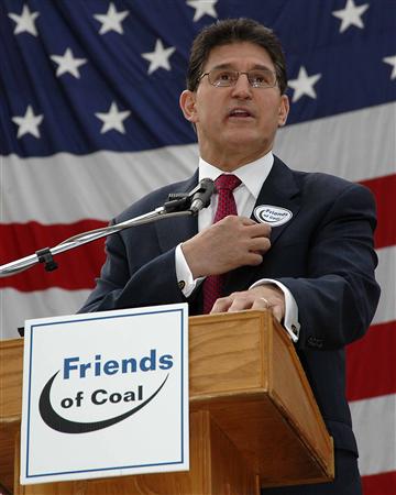 Joe Manchin, friend of coal