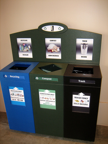 Recycling bins