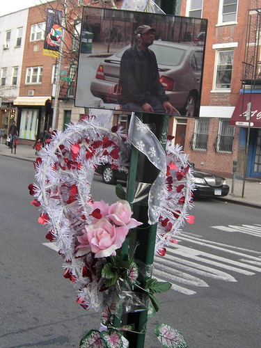 Street memorial