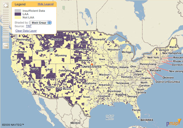 Map of US