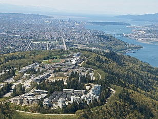 Aeriel view UniverCity