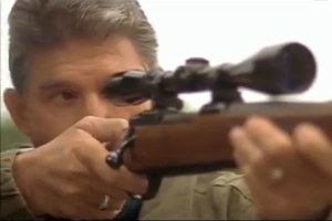 Manchin takes aim