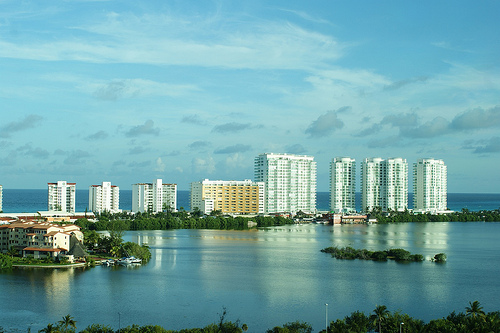 Cancun skyline