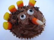 chocolate turkey cupcake