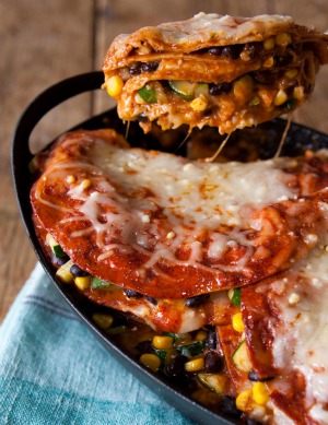 Enchilada pie.