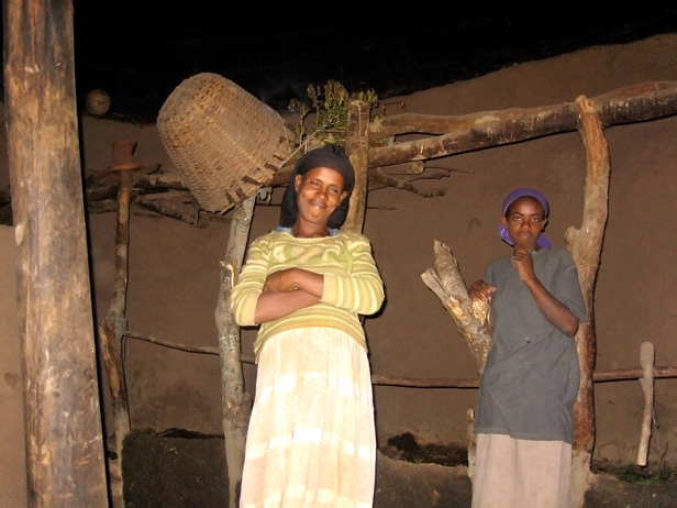 Amina Leriso and her daughter