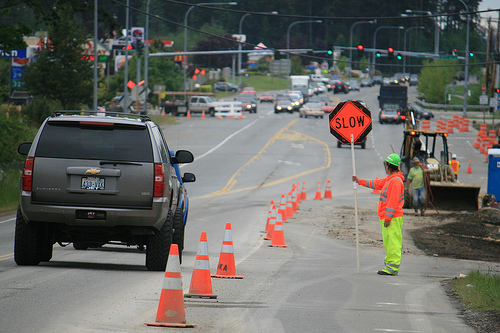 Road widening