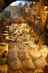 The cheese section at Feast is quite a spread.