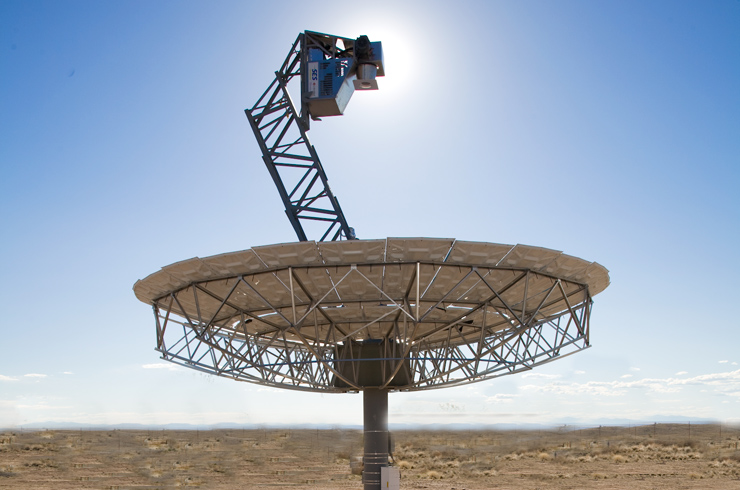 A Stirling solar dish