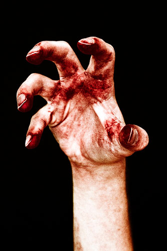 Zombie hand