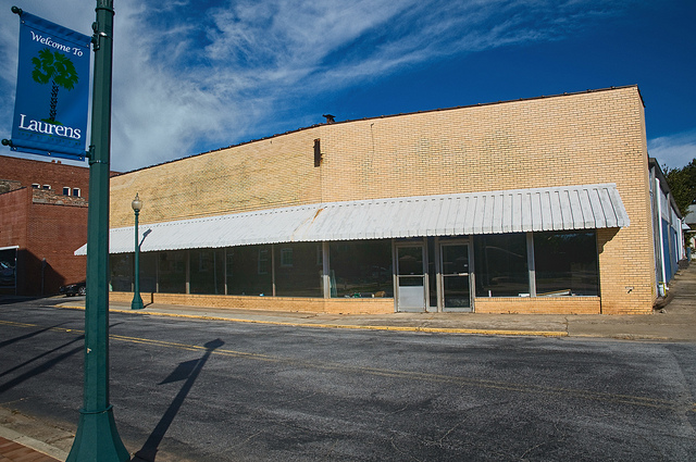 Abandoned grocery store