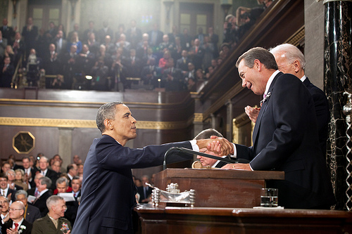 Barack Obama and John Boehner