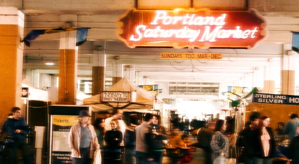 Portland Saturday Market.