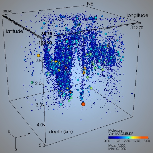 earthquake map