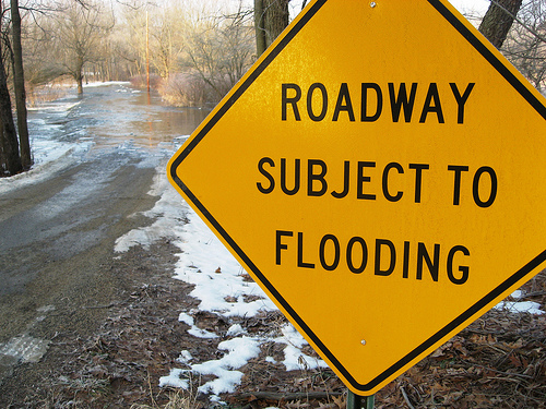 flood sign