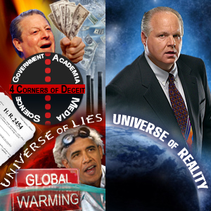 Limbaugh's "universe of reality"