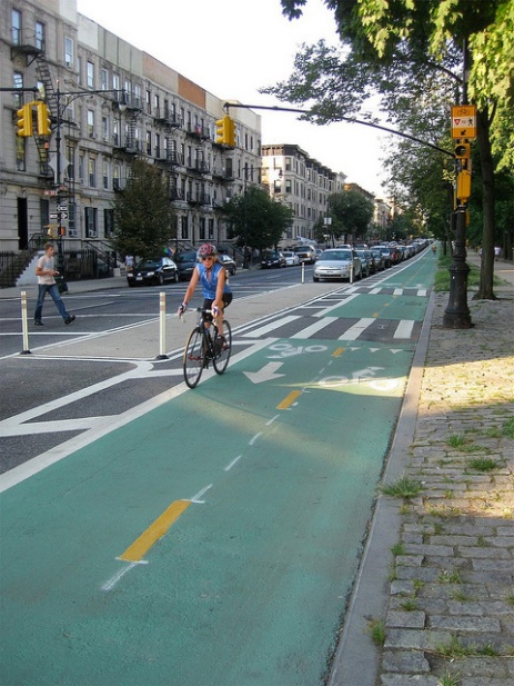 bike lane in prospect park