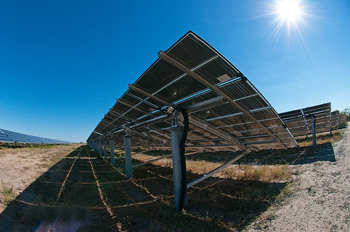 Solar panels.