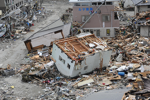 tsunami damage