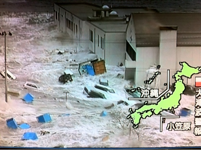 Screengrab of tsunami