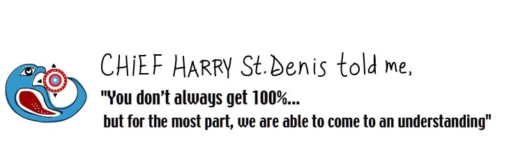 Chief Harry St. Denis told me, 'You don't always get 100 percent. But for the most part, we are able to come to an understanding.