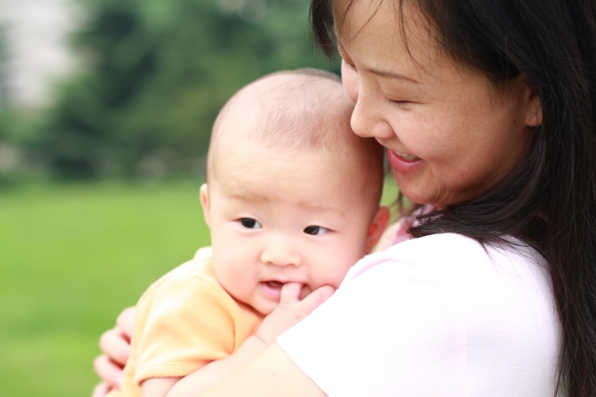 mother and child