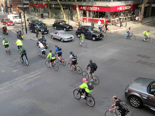 London cycling scene