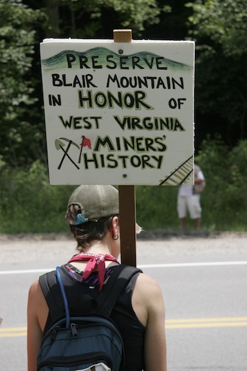 A protester.