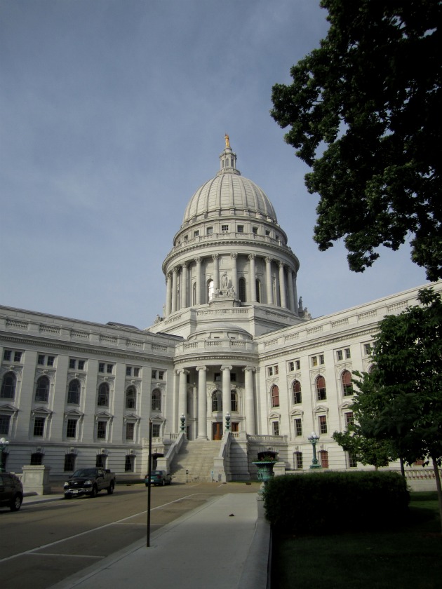 The Capitol Building.