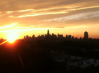 manhattan sunset