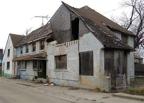 Abandoned house.