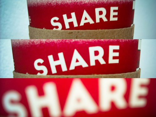 the word "share"