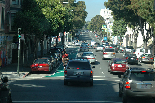 Market St. bike line