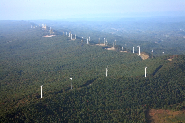 AES's Laurel Mt. Wind Farm