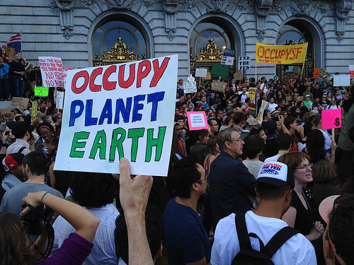 Occupy Wall Street protests.