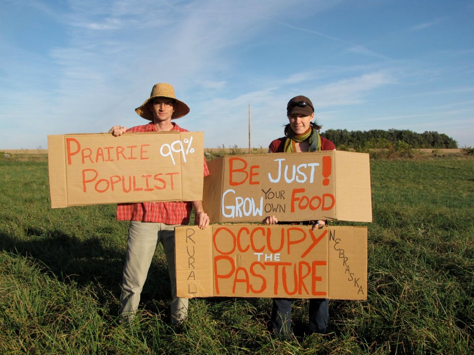 occupy the pasture