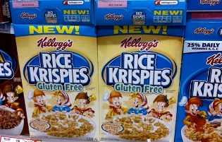 gluten free rice crispies